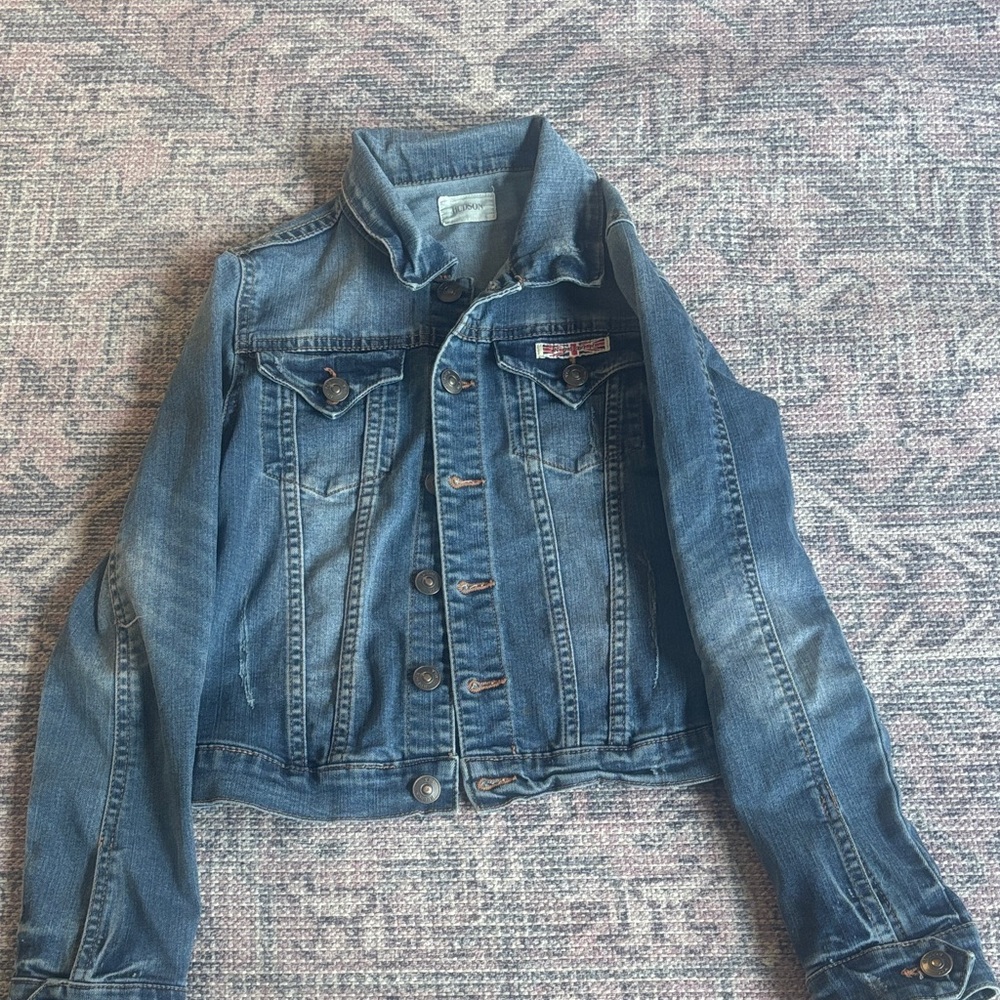 Hudson Jeans Classic Blue Denim Jacket